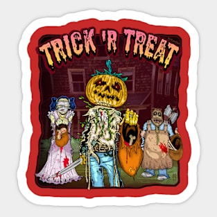 Trick or Treat by Grafixs© / Miguel Heredia Sticker